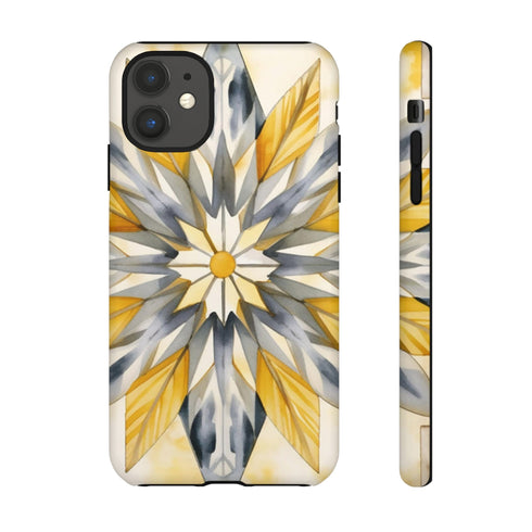 Sunshine Bloom Mosaic - Impact Resistant Phone Case iPhone 11 Matte